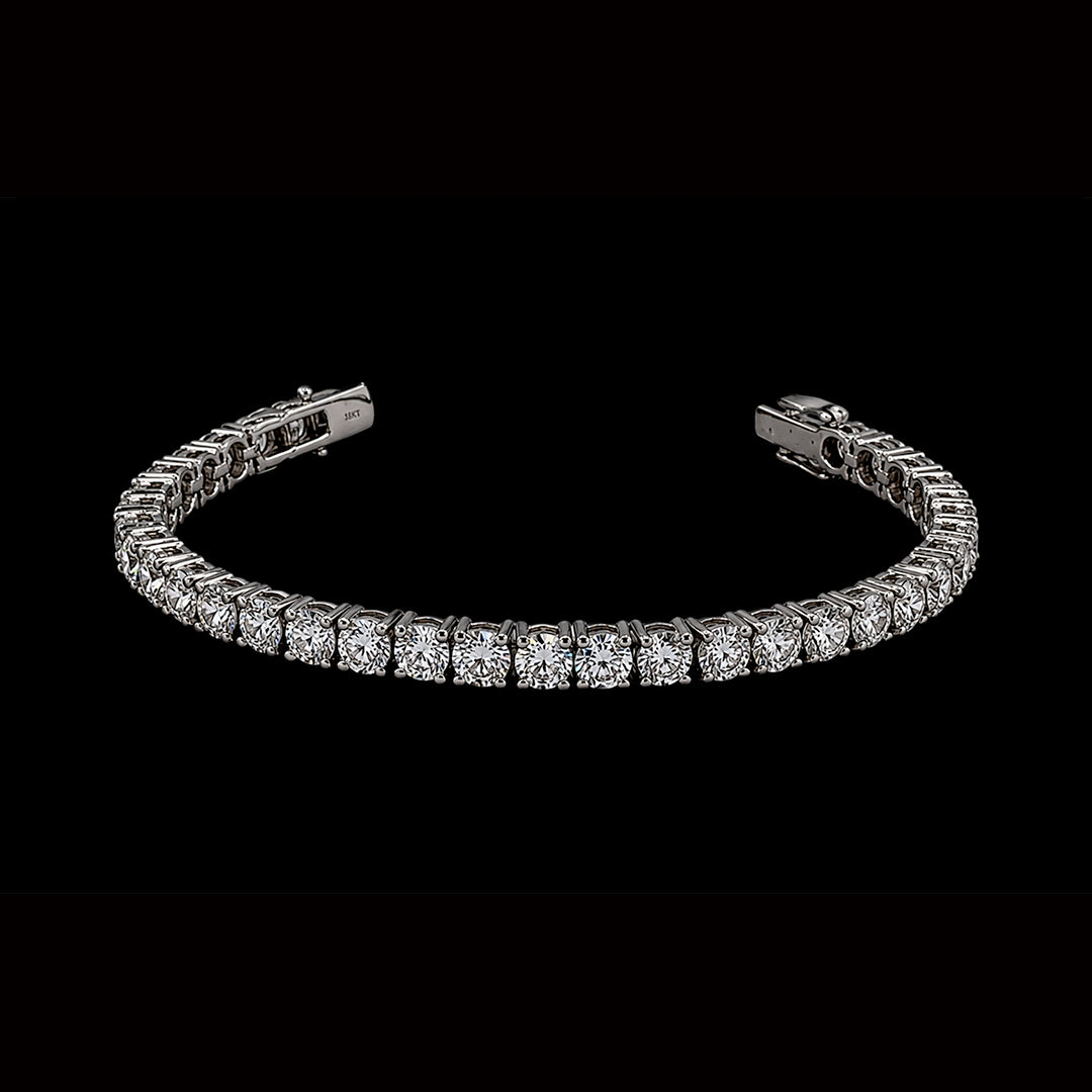 Round Diamond Tennis Bracelet