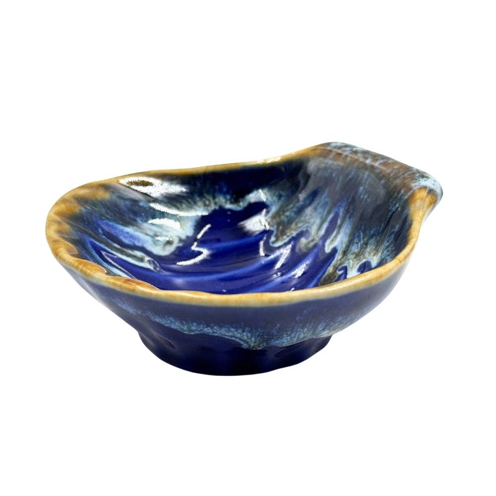Ceramic Clam Shell Trinket Dish - Assorted