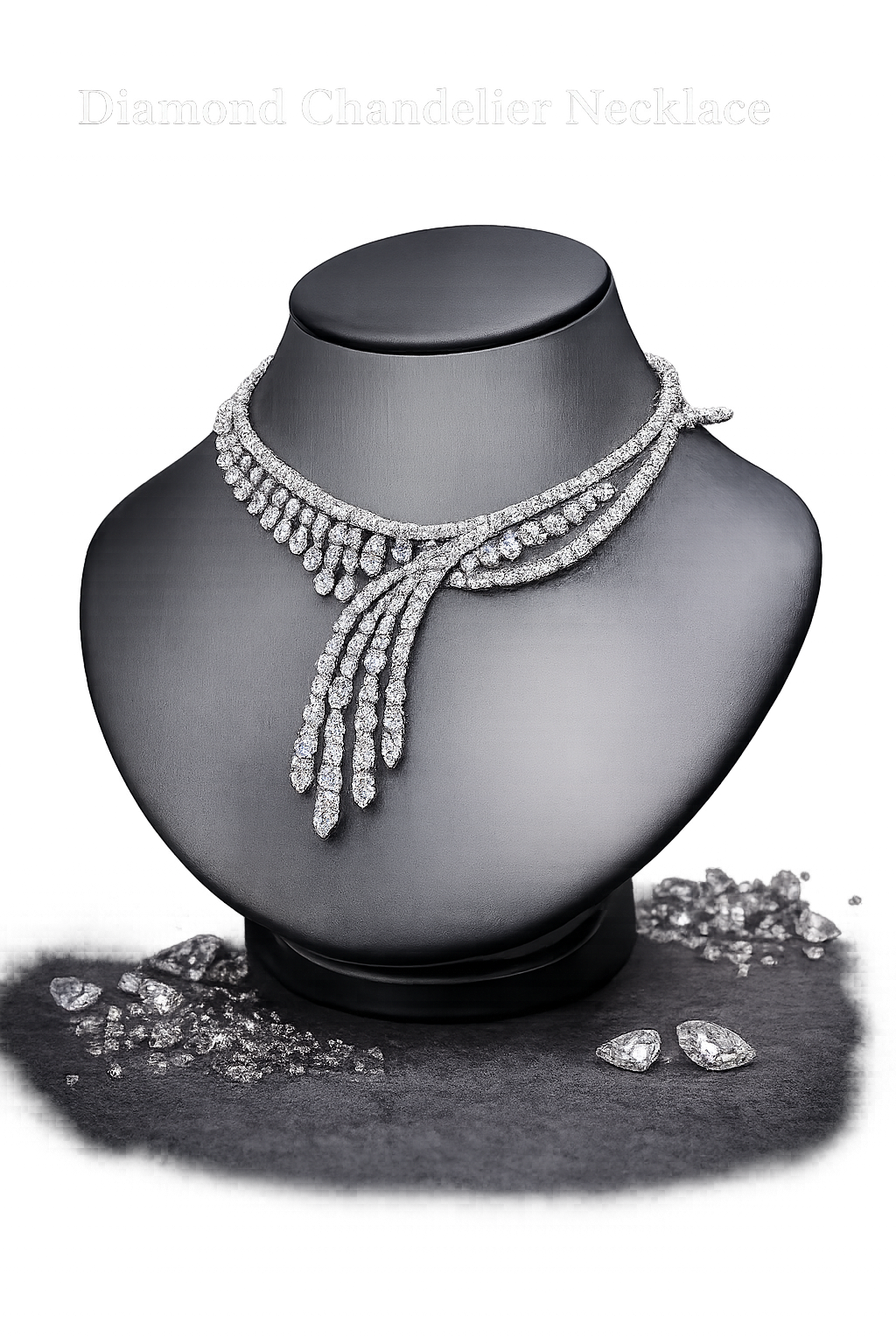 Diamond Chandelier Necklace
