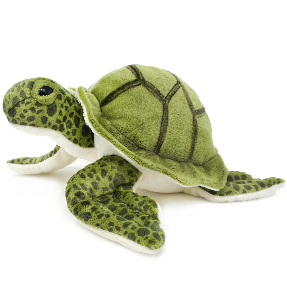 Turquoise The Green Sea Turtle 10 Inch Stuffed Animal Plush
