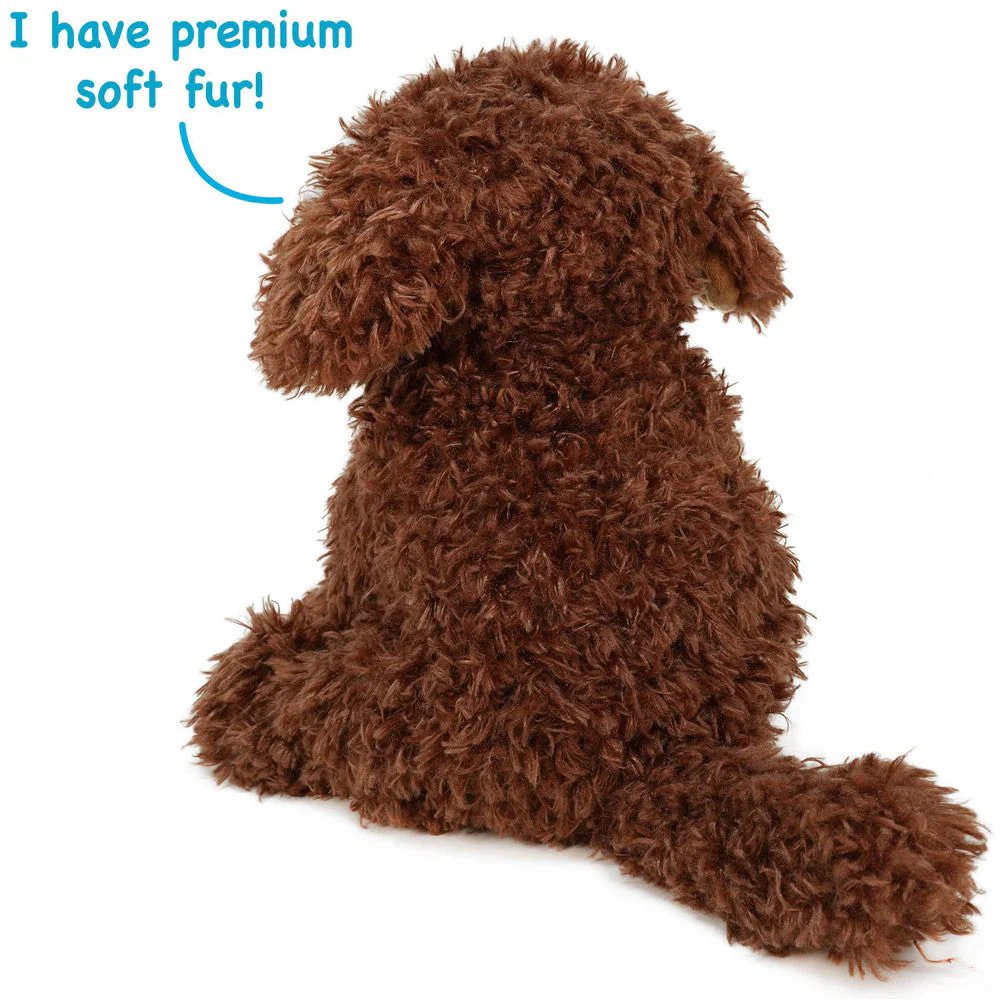 Laurel The Labradoodle 12 Inch Stuffed Animal Plush