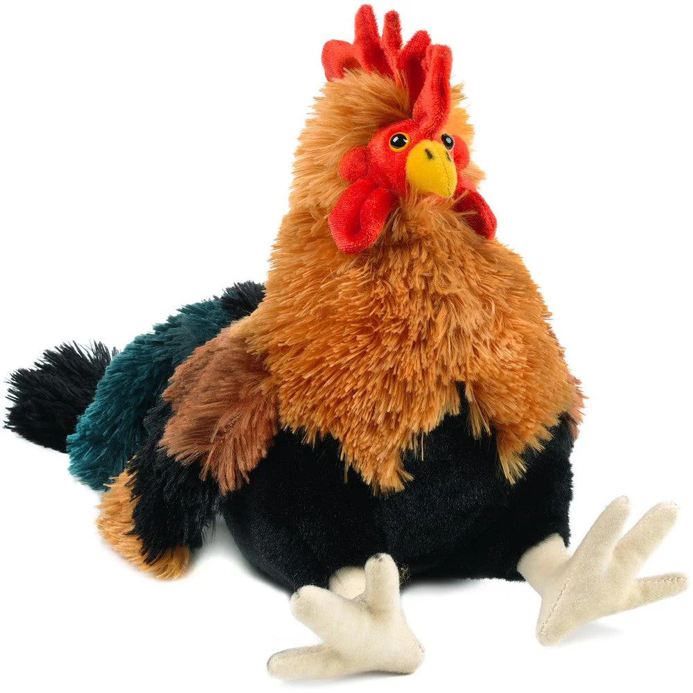 Riley The Rooster 8 Inch Chicken Stuffed Animal Plush