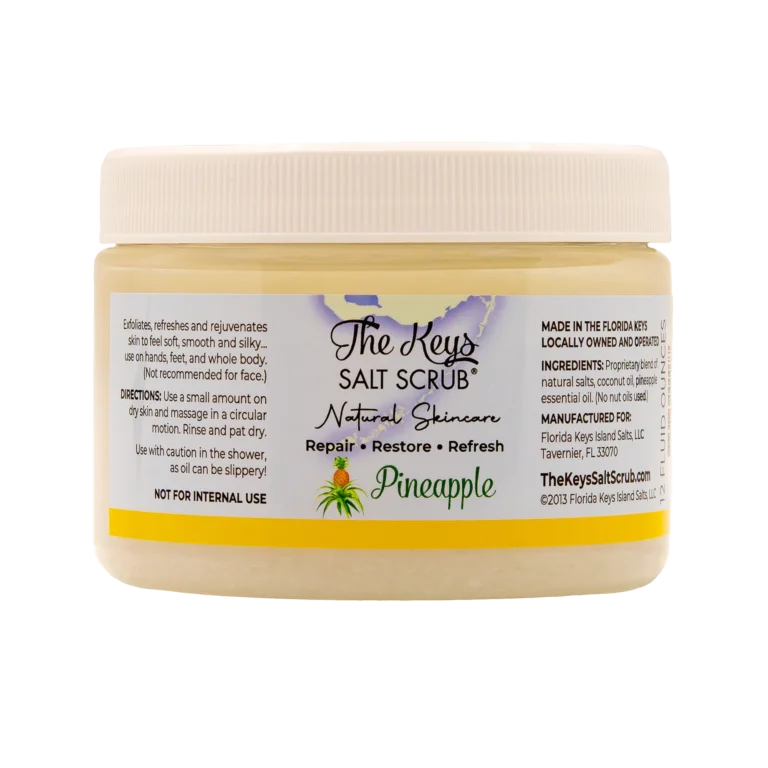 Plantation Pineapple Salt Scrub – 12oz
