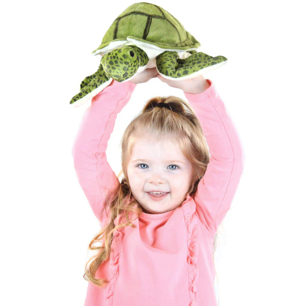 Turquoise The Green Sea Turtle 10 Inch Stuffed Animal Plush