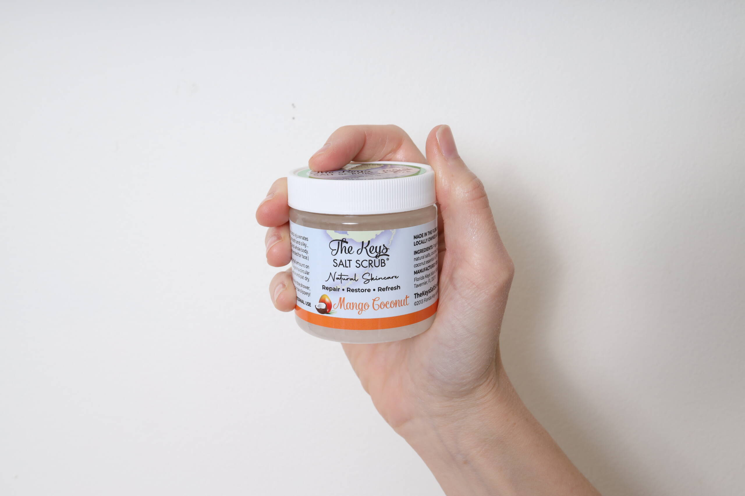Mango Coconut Salt Scrub – 3.4oz Travel Size