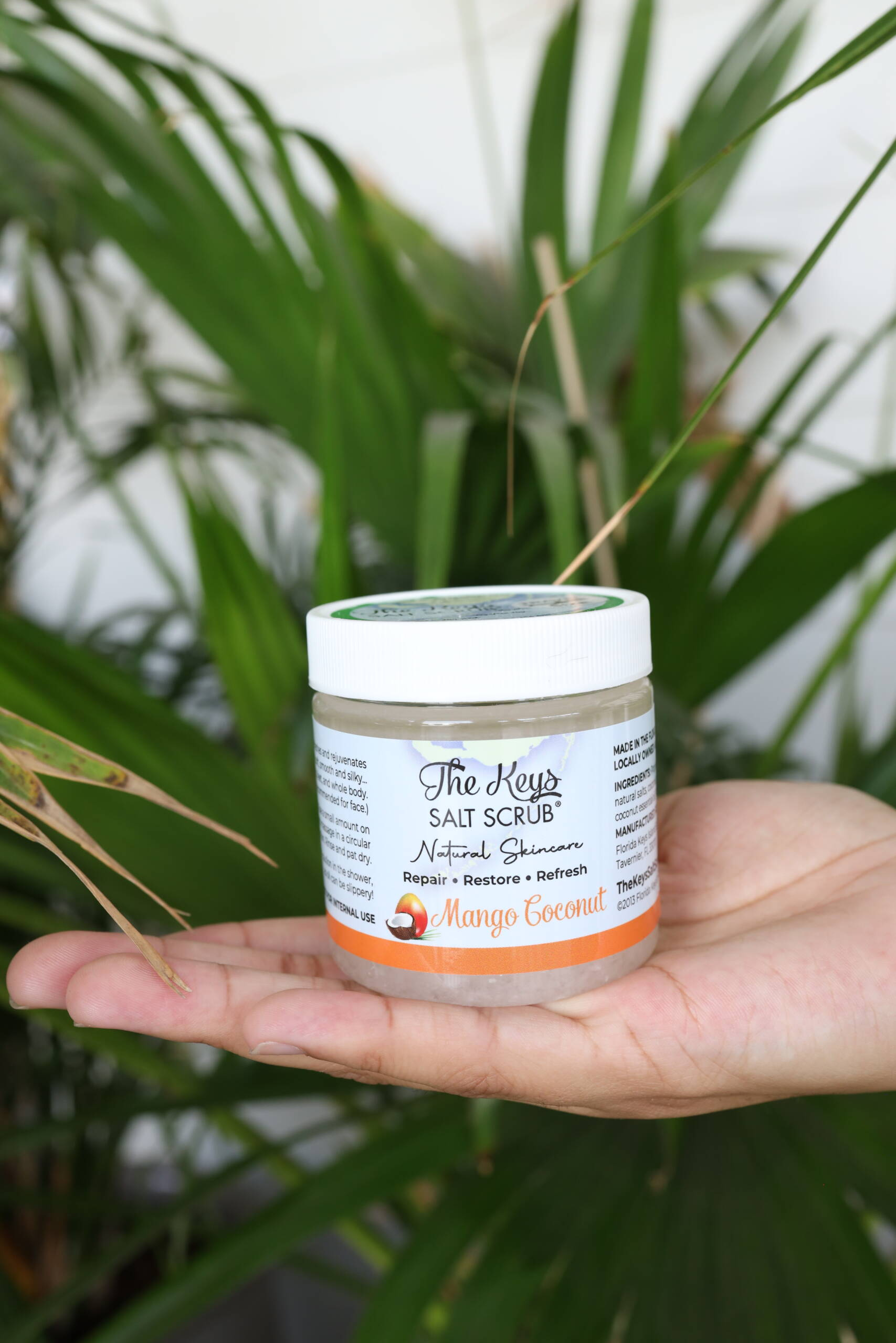 Mango Coconut Salt Scrub – 3.4oz Travel Size