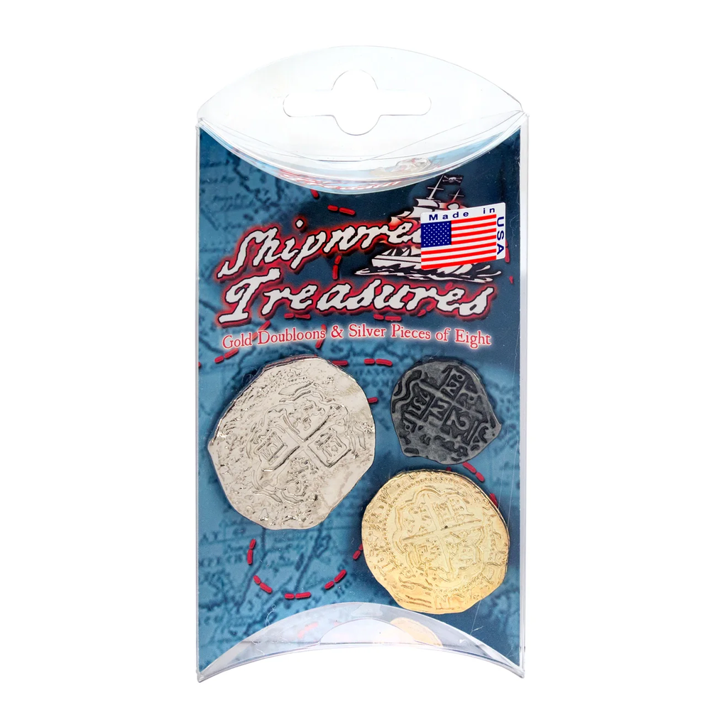Shipwreck Treasure Coin Pack - Replica Coins