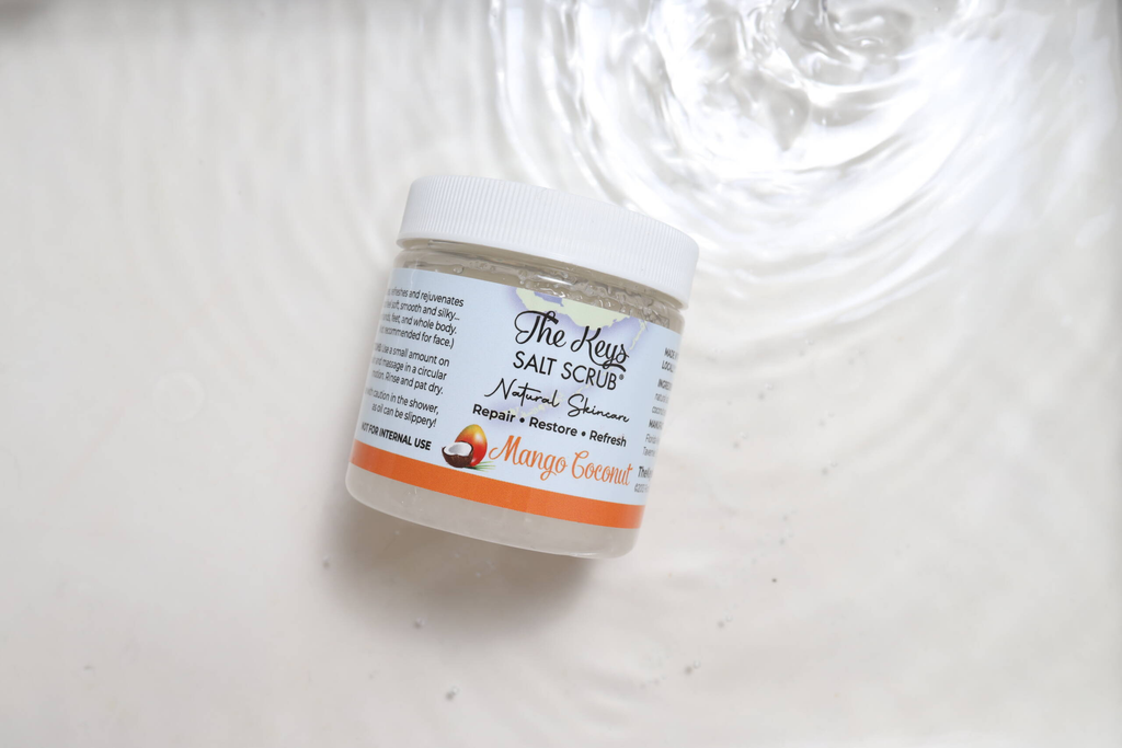 Mango Coconut Salt Scrub – 3.4oz Travel Size