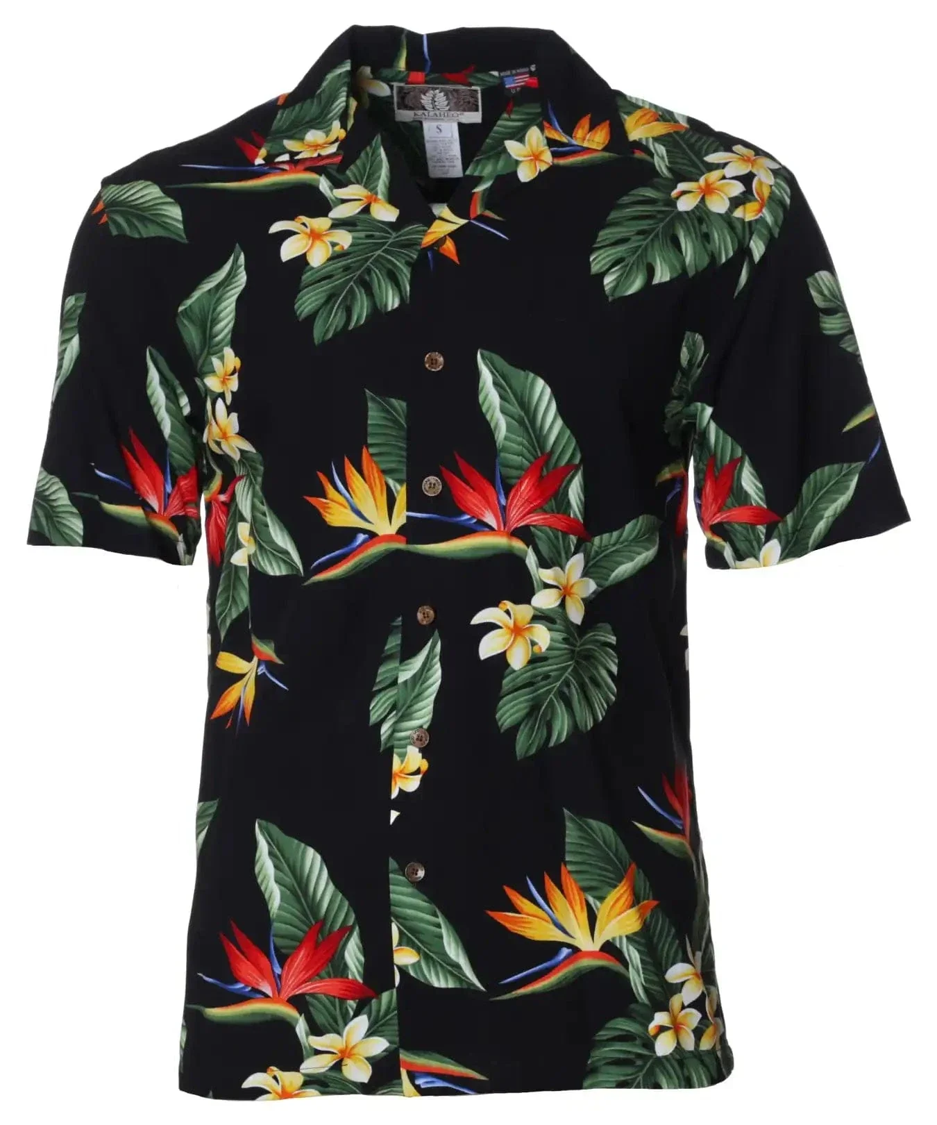 Birds of Paradise Men's Hawaii Rayon Shirt