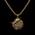 Atocha coin necklace with Marlin